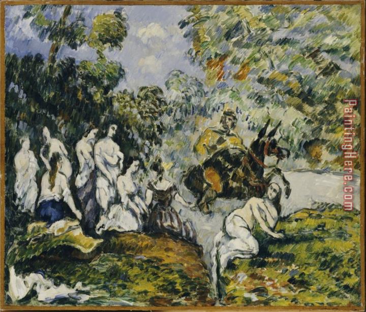 Paul Cezanne Legendary Scene C 1878